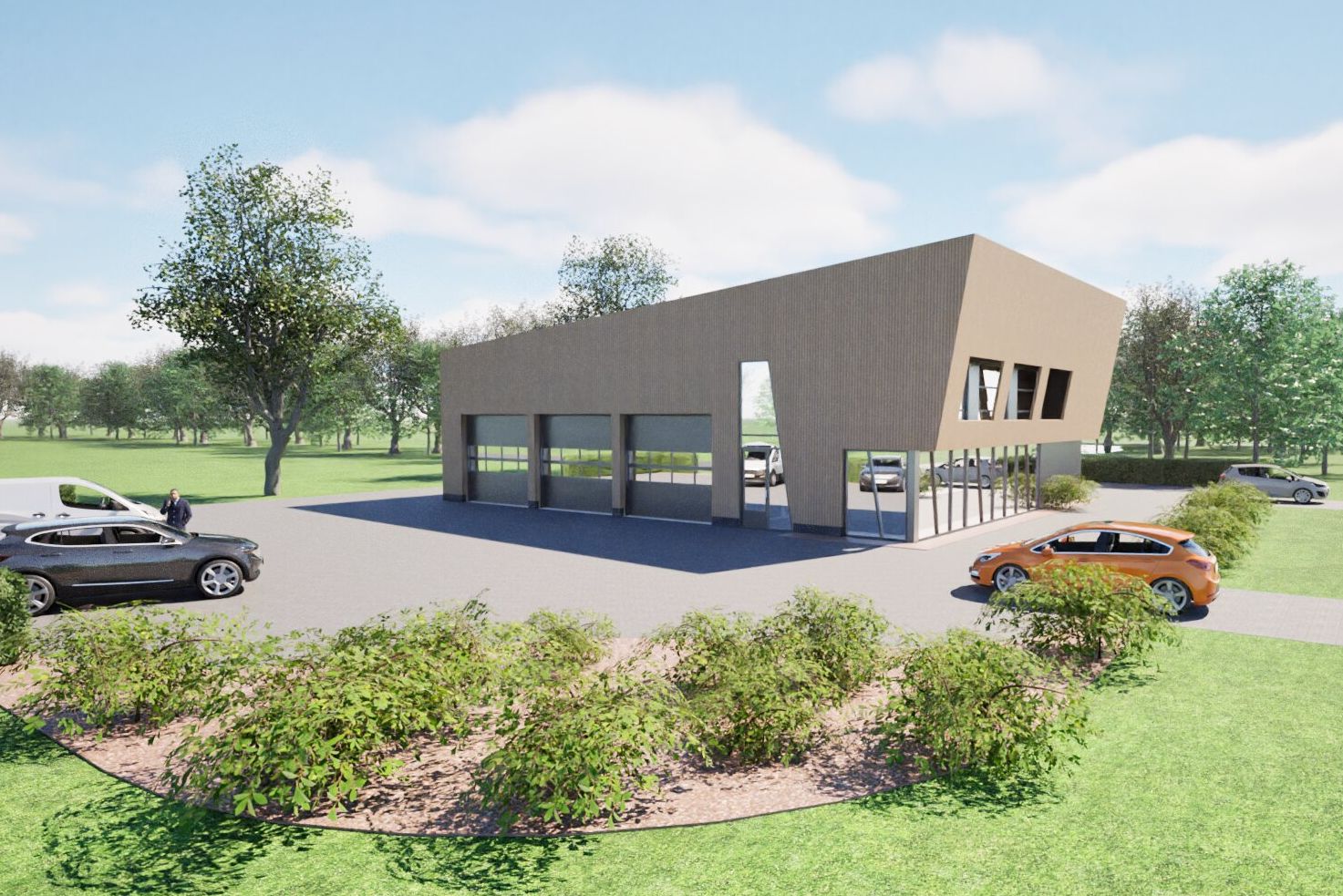 Garagebedrijf in Roden